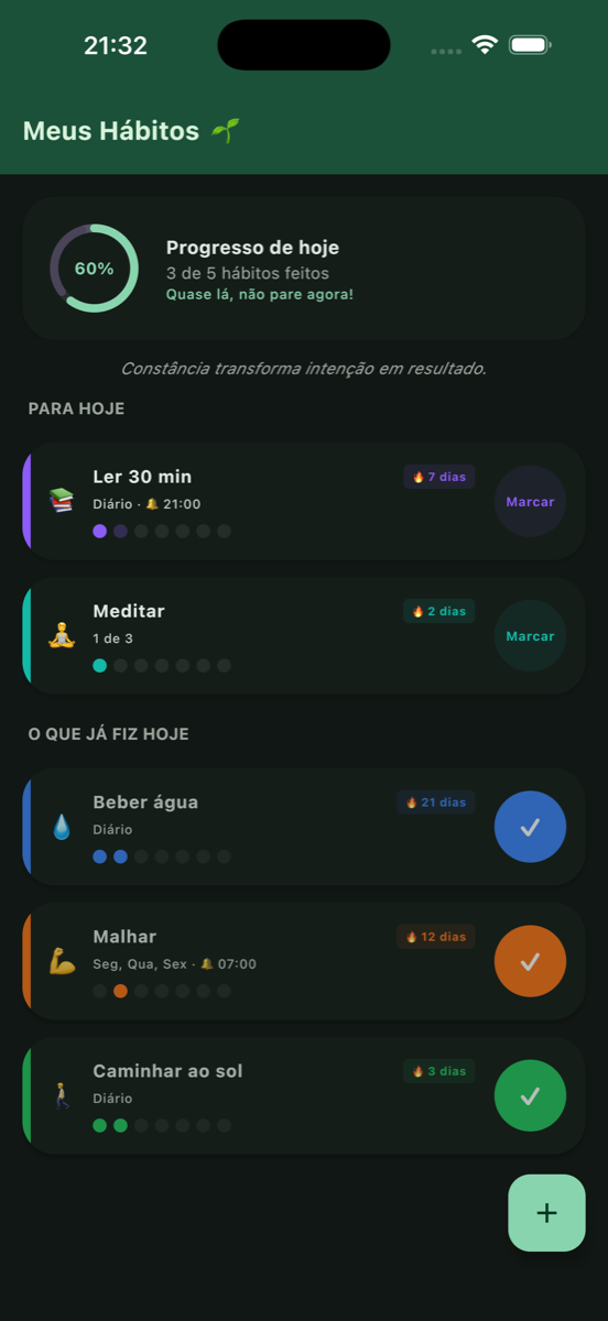 Captura do app Habi 2