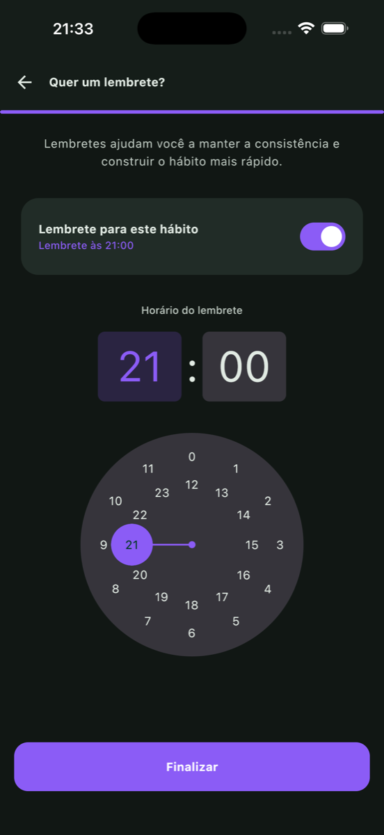 Captura do app Habi 9